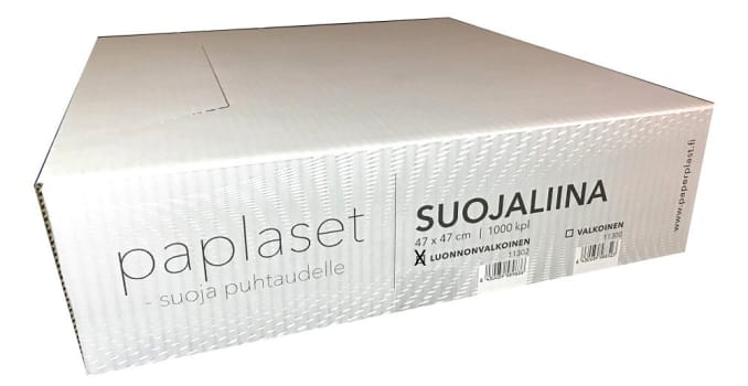 Paperplast suojaliina 47 x 47 cm l.valk. 1-k