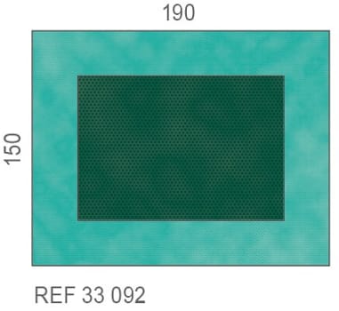 Raucodrape instrumenttipöydän liina Special 150 x 190 cm