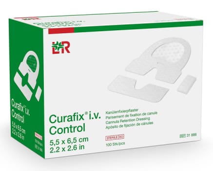 Curafix i.v. Control 5,5 x 6,5 cm