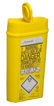 Sharpsafe riskijäteastia 0,2 l