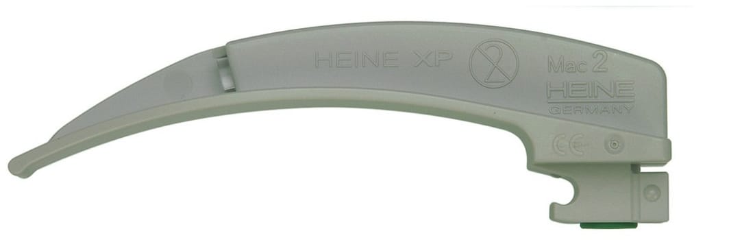 HEINE XP Macintosh No 2 laryngoskoopin kk-lastain 114 x 10 mm
