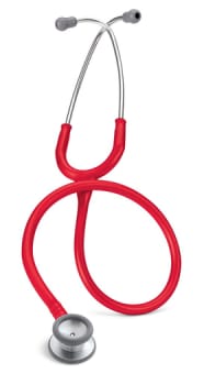 3M Littmann Classic II pediatrinen stetoskooppi punainen/kiiltävä