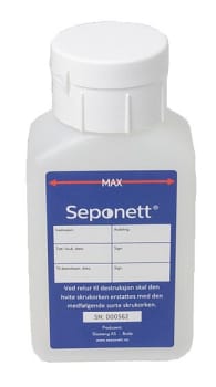 Seponett nestelääkejäteastia 0,5 l