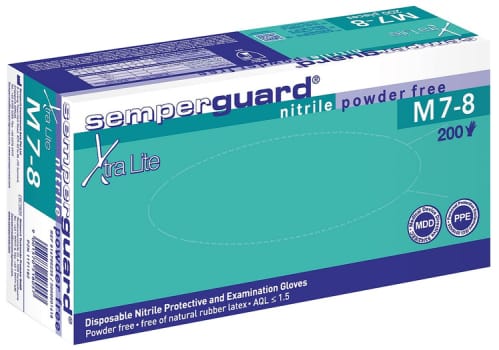 Semperguard XtraLite nitriilikäsine XL