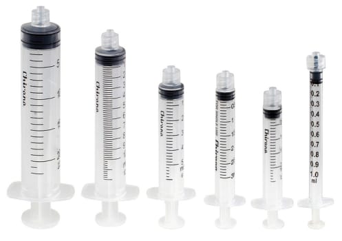 CHIRANA injektioruisku 3-os LUER-LOCK 2 ml