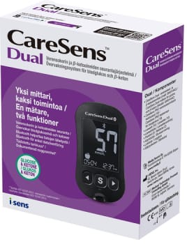 CareSens Dual verensokeri- ja ketoainemittari