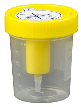 Virtsanäytepurkki siirtoadapterilla steriili 120 ml