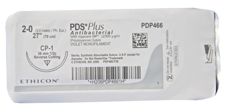 PDS II Plus 2-0 CP-1 70 cm violetti PDP466H