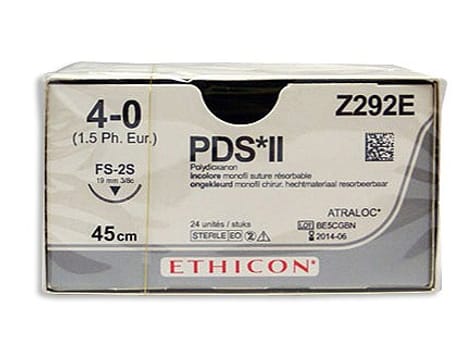PDS II 4-0 FS-2S 45 cm värjäämätön Z292E