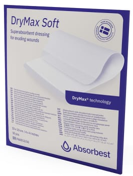 DryMax Extra haavatyyny 10 x 10 cm steriili