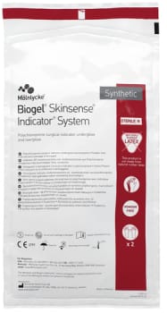 Biogel Skinsense Indicator System leikkauskäsineet 6,5