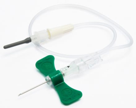BD Vacutainer Push Button siipineula 21 G / 30 cm