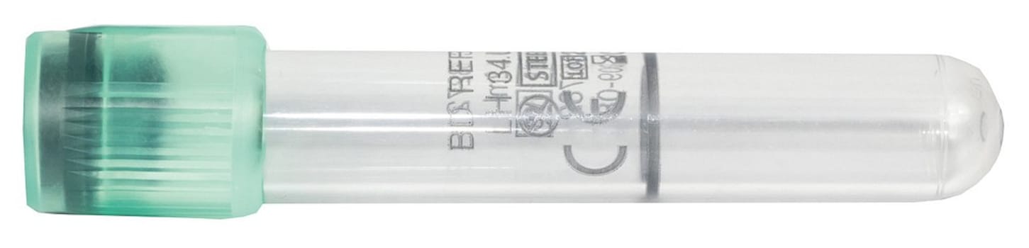 BD Vacutainer plasmaputki 5/2 ml Li-Hepariini