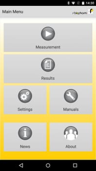 RIDA SMART APP sovellus
