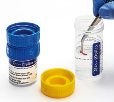 Klessidra 2.0 -turvapurkki formaliinilla 30 ml/ 55 ml