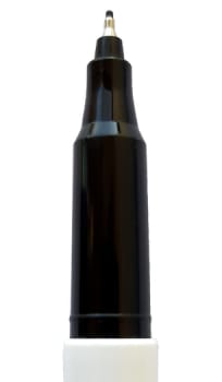 Merkintäkynä 1 mm musta 12 kpl