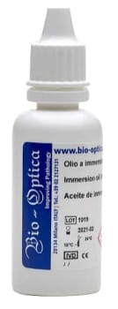 Immersioöljy mikroskopia 9 kpl x 30 ml