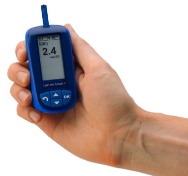 Lactate Scout kuljetuslaukku