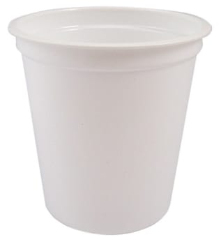 Huhtamäki näytepurkki Ø 75 mm, 210 ml valkoinen PS