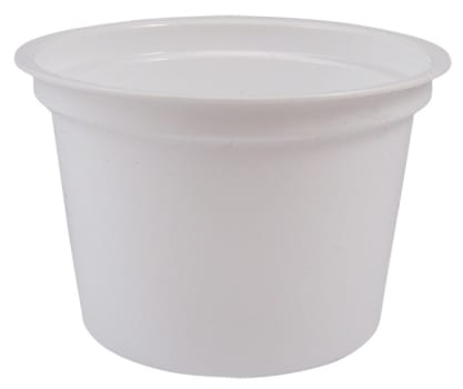 Huhtamäki näytepurkki Ø 95 mm, 230 ml valkoinen PP