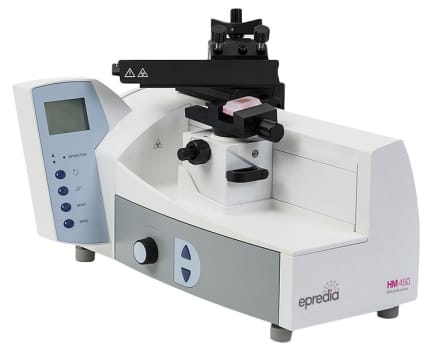 HM-450 liukumikrotomi elektroninen