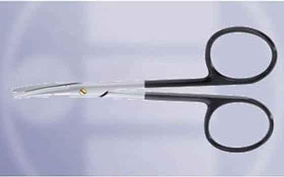 Medicon sakset käyrät 11,5 cm BL big ring