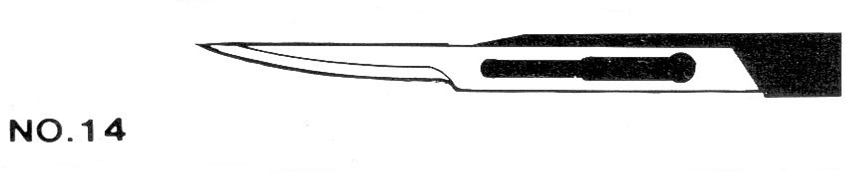 Feather-leikkausveitsi mini 14