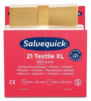 Salvequick iso kangaslaastari täydennyspakkaus