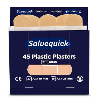 Salvequick-muovilaastari täydennyspakkaus