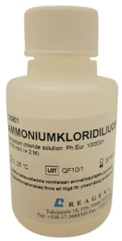 Ammoniumkloridiliuos R n. 2,0 mol/l 50 ml