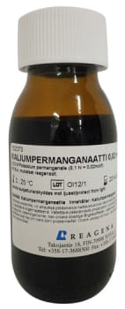 Kaliumpermanganaattiliuos 0,02 mol/l 50 ml