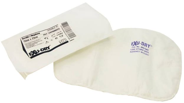 Exu-Dry haavasidos jalka