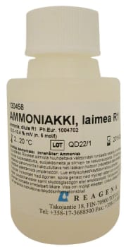 Ammoniakkiliuos laimea R1 n. 6 mol/l 500 ml