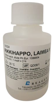Rikkihappo laimea R 1,0 mol/l 500 ml