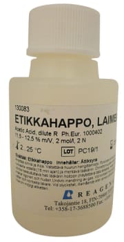Etikkahappoliuos laimea R 500 ml