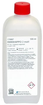 Rikkihappoliuos 2,0 mol/l 500 ml