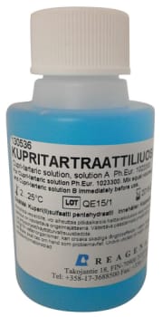 Kupritartraattiliuos R, A -liuos 50 ml