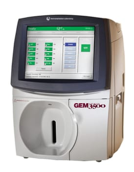 Gem 3500 iQM-tarvikekasetti Bg/Hct 75 testiä