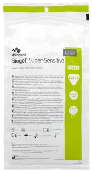 Biogel Surgeons leikkauskäsine suorasorminen 8,0