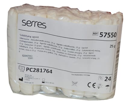 Serres imupussin jähmeäjauhepussi 25 g