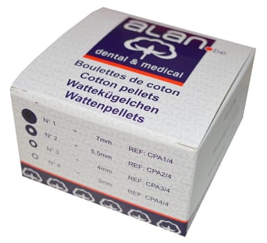 Alan hammashoidon vanupallo nro 3, 4 x 3 g