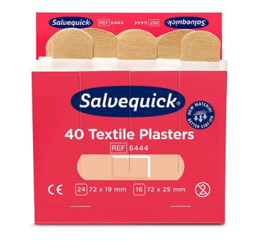 Salvequick-kangaslaastari täydennyspakkaus