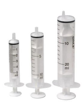 Codan Once injektioruiskut syntettisellä männällä 3-os LUER 10 ml