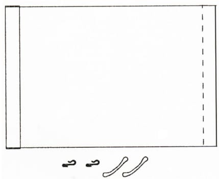 C-kaaren suoja 110 x 200 cm steriili