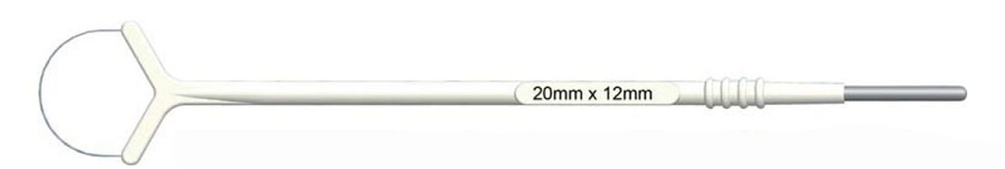 Medstar monopolaari slingaelektrodi 20 x 12 mm, 13 cm