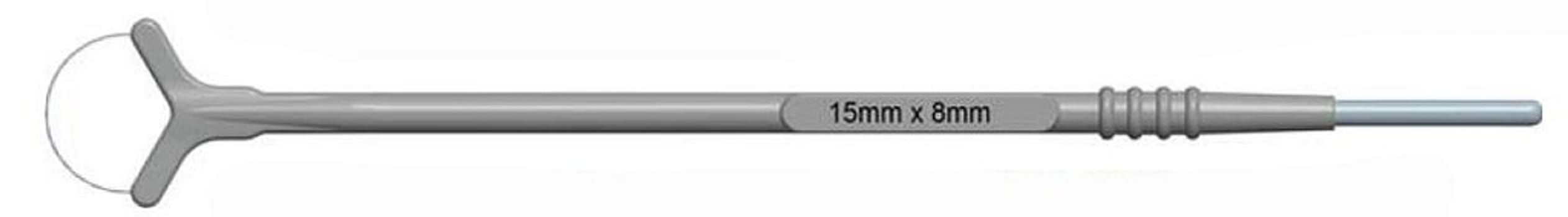 Medstar monopolaari slingaelektrodi 15 x 18 mm, 13 cm