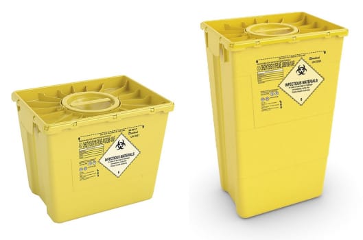 Riskijäteastia EVO Duo 60 L