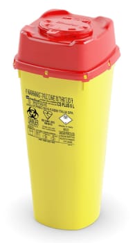 Riskijäteastia CSPlus 6 L