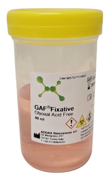 GAF-fiksatiivi puskuroitu 24 kpl x 90 ml* 150 ml näytepurkki
