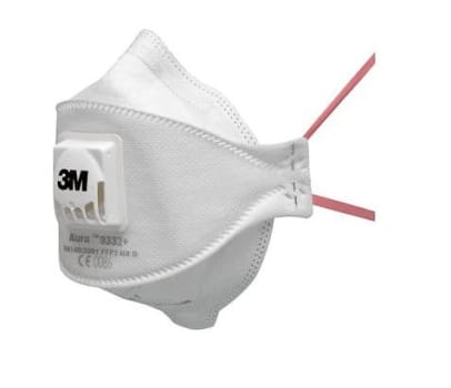 3M Aura hiukkassuojain FFP3 venttiilillinen 9332+